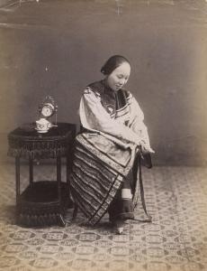 ANONYMOUS,Chinese woman with bound feet,Galerie Bassenge DE 2018-12-05