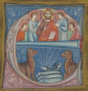 ANONYMOUS,CHRIST BLESSING and SHEEP AMID WOLVES,Christie's GB 2015-07-08