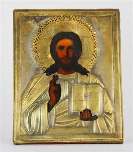 ANONYMOUS,Christ Pantocrator,Clars Auction Gallery US 2018-07-15