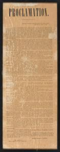 ANONYMOUS,CIVIL WAR BROADSIDE PROCLAMATION" TO THE CITIZENS ,1862,Eldred's US 2019-04-05