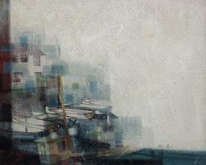 ANONYMOUS,Cornish harbour
scene,Peter Wilson GB 2009-09-09