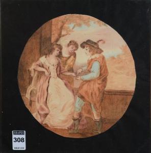 ANONYMOUS,Couple with Maid,Shapes Auctioneers & Valuers GB 2016-09-03
