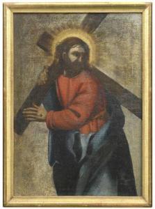 ANONYMOUS,Cristo con la croce,17th century,Meeting Art IT 2018-04-21