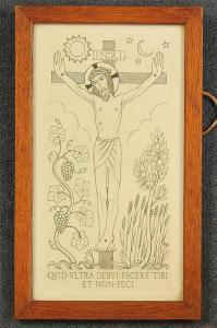 ANONYMOUS,Crucifix Quid Ultra Debvi Facere Tibi Et Non Feci,Gorringes GB 2014-09-03