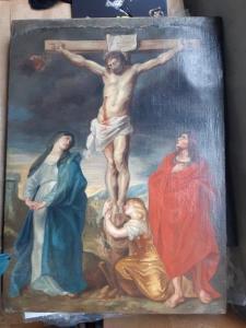 ANONYMOUS,Crucifixion,Kapandji Morhange FR 2019-07-04