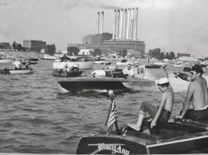 ANONYMOUS,d'une scène de départ de course sur les grands lac,1954,Boisgirard & Associés 2012-03-18