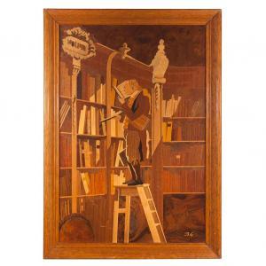 ANONYMOUS,Depicting a gentleman in a library,William Doyle US 2013-03-07