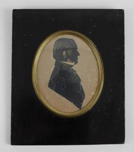 ANONYMOUS,Depicting an aged male in collared jacket,19th century,Fellows & Sons GB 2019-09-16