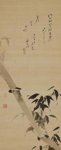 ANONYMOUS,depicting bamboo, inscribed with a poem, two seals,Lempertz DE 2017-12-08