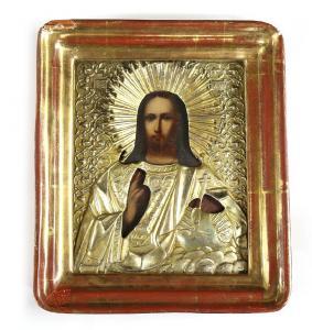 ANONYMOUS,depicting Christ Pantocrator,Clars Auction Gallery US 2018-12-16