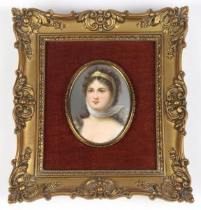 ANONYMOUS,Depicting Queen Louise in the classic pose,Clars Auction Gallery US 2019-07-13