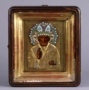 ANONYMOUS,depicting St. Nicholas,Clars Auction Gallery US 2018-09-16