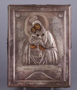 ANONYMOUS,depicting the Mother of God,Clars Auction Gallery US 2018-09-16