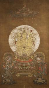 ANONYMOUS,Depicting the thousand-armed Senju Kannon with two,Woolley & Wallis GB 2018-11-14