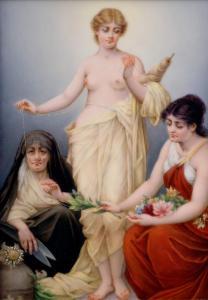 ANONYMOUS,Die Drei Parzen nach dem Orginal-Gemälde von Friedrich Paul Thumann,Nagel DE 2017-10-11