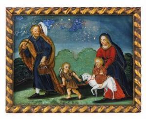 ANONYMOUS,Die Heilige Familie mit dem Jesuskind auf dem Lamm,Palais Dorotheum AT 2018-11-21