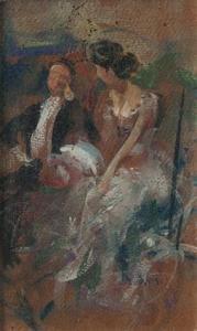 ANONYMOUS,Due figure in abiti eleganti,Minerva Auctions IT 2013-05-28