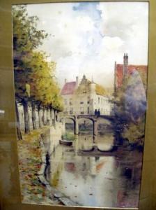 ANONYMOUS,Dutch canal scene,20th Century,Fieldings Auctioneers Limited GB 2008-03-15