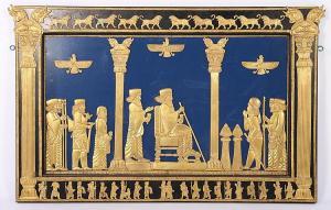 ANONYMOUS,Egyptian imagery framed by columns,Kamelot Auctions US 2016-02-27