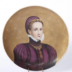 ANONYMOUS,Elizabethan noble woman in purple,Ripley Auctions US 2016-06-25
