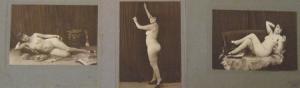 ANONYMOUS,Ensemble de trois photographies de nus féminins,1927,Tajan FR 2007-06-25