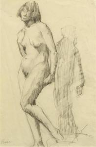 ANONYMOUS,Female nude,Galerie Koller CH 2009-06-16