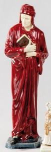 ANONYMOUS,Figura de Dante en loza esmaltada,1910,Subastas Segre ES 2016-02-03