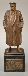 ANONYMOUS,figural bronze soldier standing,Nadeau US 2019-02-23