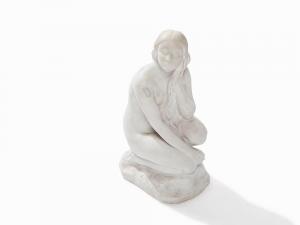 ANONYMOUS,Figure of a Crouching Female Nude,1916,Auctionata DE 2016-03-18