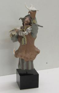 ANONYMOUS,Figure of a Jester or Pierrot,Fonsie Mealy Auctioneers IE 2018-03-07