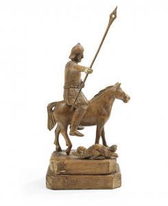 ANONYMOUS,Figure of a Knight,1800,New Orleans Auction US 2017-07-22