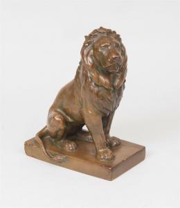 ANONYMOUS,Figure of a Lion,1910,Stair Galleries US 2017-05-12