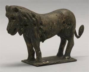 ANONYMOUS,FIGURE OF A LION,19th Century,Eldred's US 2018-01-20