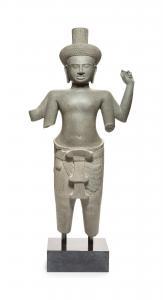 ANONYMOUS,FIGURE OF A MALE DEITY KHMER,Christie's GB 2019-03-21