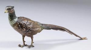 ANONYMOUS,figure of a pheasant,19th,Canterbury Auction GB 2017-10-03