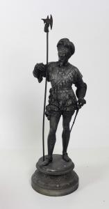 ANONYMOUS,Figure of a Warrior, in Military attire with tall ,Fonsie Mealy Auctioneers IE 2018-03-07