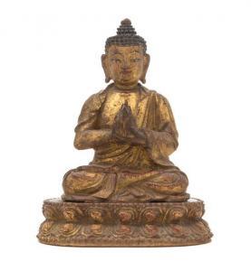 ANONYMOUS,Figure of Buddha,Hindman US 2017-09-25