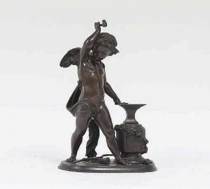 ANONYMOUS,figure of Cupid at his forge,Simon Chorley Art & Antiques GB 2015-05-19