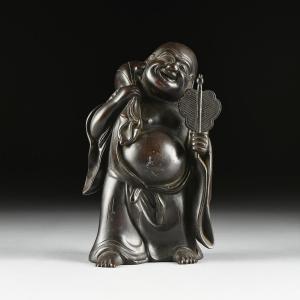 ANONYMOUS,FIGURE OF HOTEI,19th/20th century,Simpson Galleries US 2019-05-18