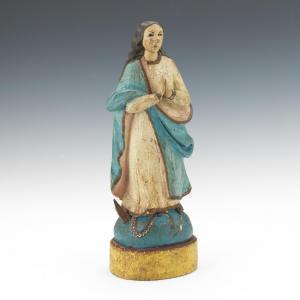 ANONYMOUS,Figure of Madonna,Aspire Auction US 2017-09-09