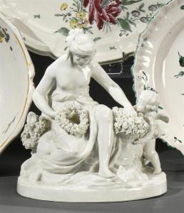 ANONYMOUS,Figure représentant la déesse flore assise et un amour,Etienne de Baecque FR 2019-05-27