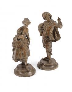 ANONYMOUS,Figures of a young woman and her admirer,Bonhams GB 2019-06-03