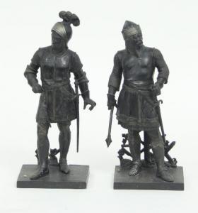 ANONYMOUS,figures of knights,Simon Chorley Art & Antiques GB 2016-01-26