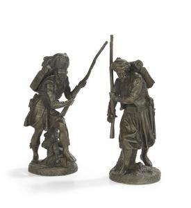 ANONYMOUS,Figures of Soldiers,New Orleans Auction US 2016-10-14
