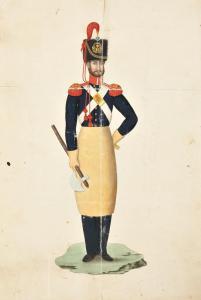 ANONYMOUS,Figurino Militar. 1835,Palacio do Correio Velho PT 2009-12-14