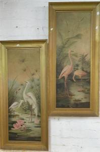 ANONYMOUS,Flamingoes and White egrets,Theodore Bruce AU 2014-07-27