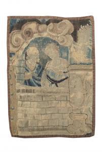 ANONYMOUS,Flemish Religious Tapestry Fragment,New Orleans Auction US 2017-07-22