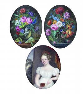 ANONYMOUS,Floral plaques,19th century,Christie's GB 2019-08-21