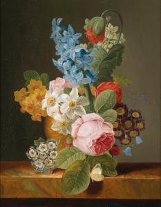 ANONYMOUS,Flower Piece with Roses,Palais Dorotheum AT 2014-04-08