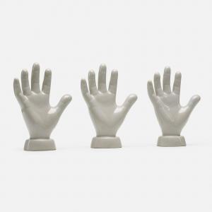 ANONYMOUS,For Auction: American, hands, set of three,1980,Wright US 2019-08-08